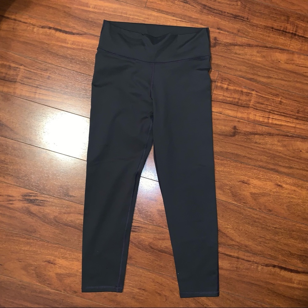 Fabletics high waisted leggings grey crop